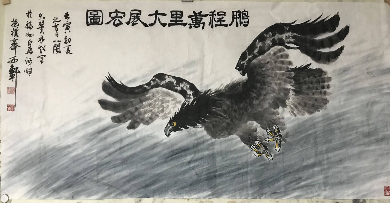 鹏程万里大展宏图 / Eagle's ambition